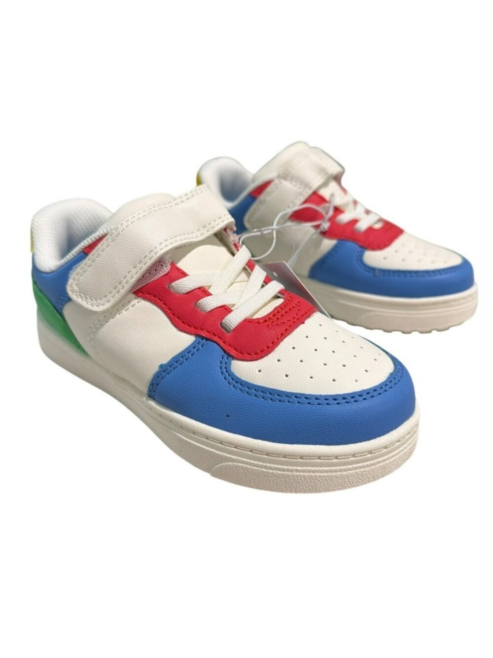 Cat & Jack Jaid Kids Sneakers Size 11 Multicolor Red/Blue/Green